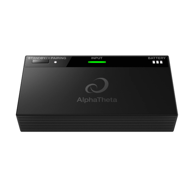 AlphaTheta HDJ-F10-TX draadloze dj-hoofdtelefoon met zender