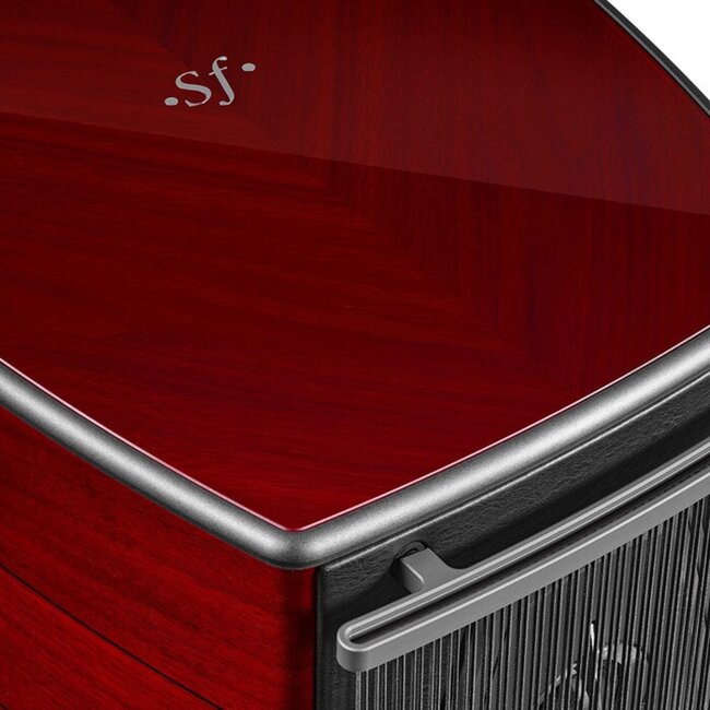 Sonus Faber Serafino G2 passieve luidspreker rood hout