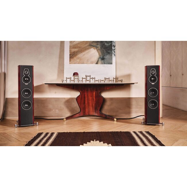 Sonus Faber Serafino G2 passieve luidspreker rood hout