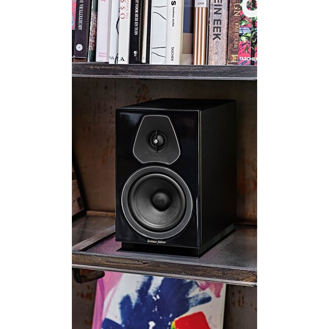 Sonus Faber Lumina II boekenplank luidspreker piano zwart