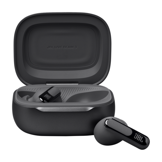 JBL Live Beam 3 draadloze noice cancelling oortjes zwart