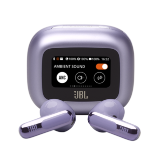 JBL Live Flex 3 draadloze noice cancelling oortjes paars