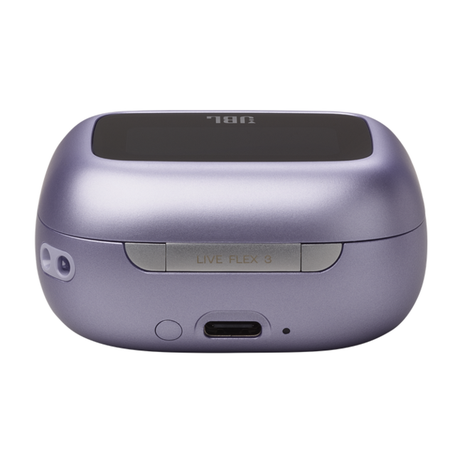 JBL Live Flex 3 draadloze noice cancelling oortjes paars