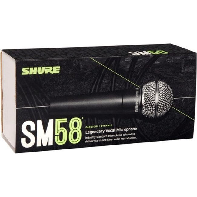Shure SM58 LCE Dynamische Zangmicrofoon