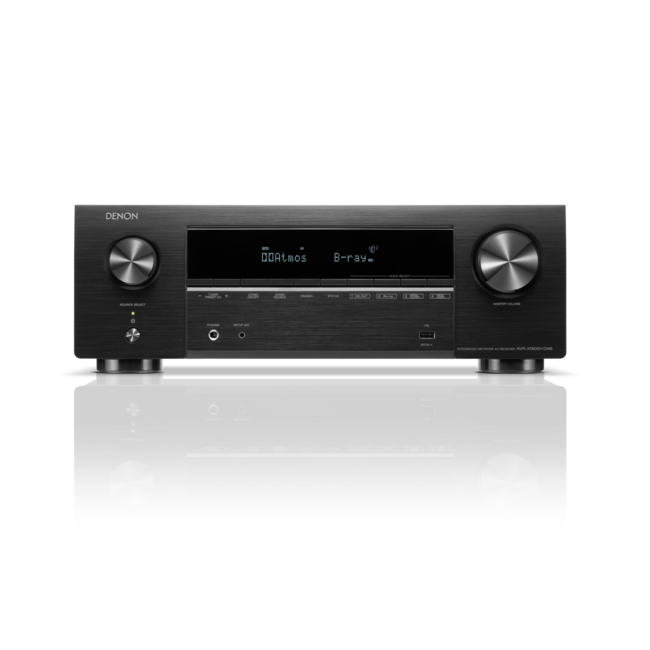 Denon AVR-X1800H DAB 7.2-kanaals 8K AV receiver zwart