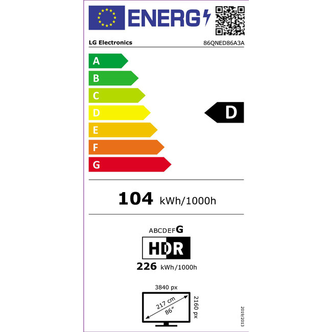 LG 86QNED86A6A QNED 4K Smart TV