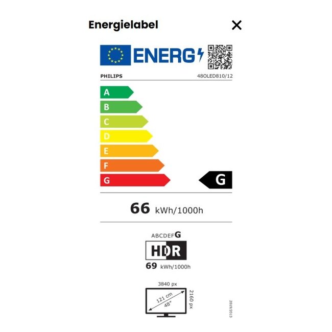 Philips 48OLED810/12 UHD 4k Ambilight TV