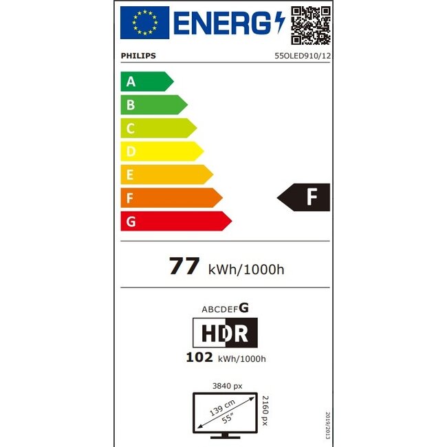 Philips 55OLED91012 4k Ambilight TV