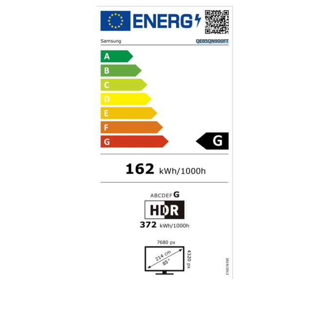 Samsung QE85QN900FTXXN Neo QLED 8K TV