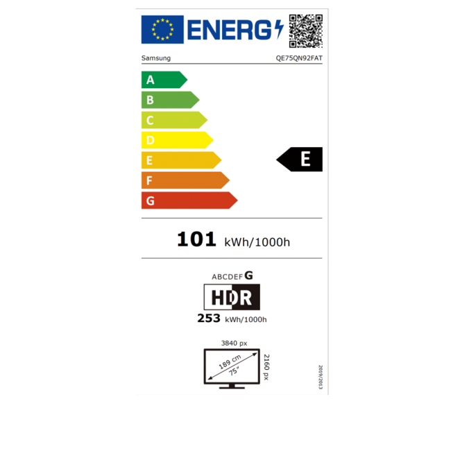 Samsung QE75QN92FATXXN Neo QLED 4K TV