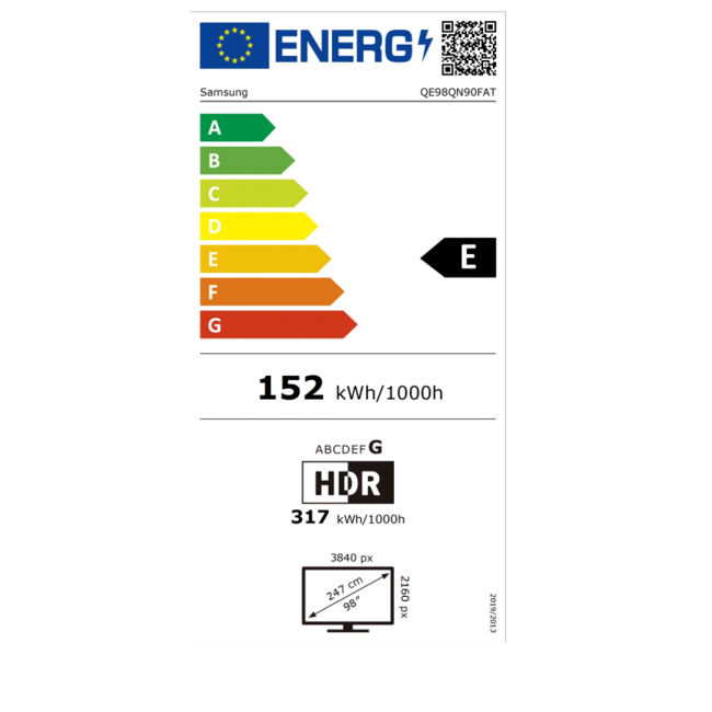 Samsung QE98QN90FATXXN Neo QLED 4K TV