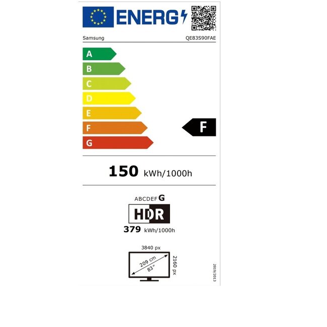 Samsung QE83S90FAEXXN OLED 4K Smart TV