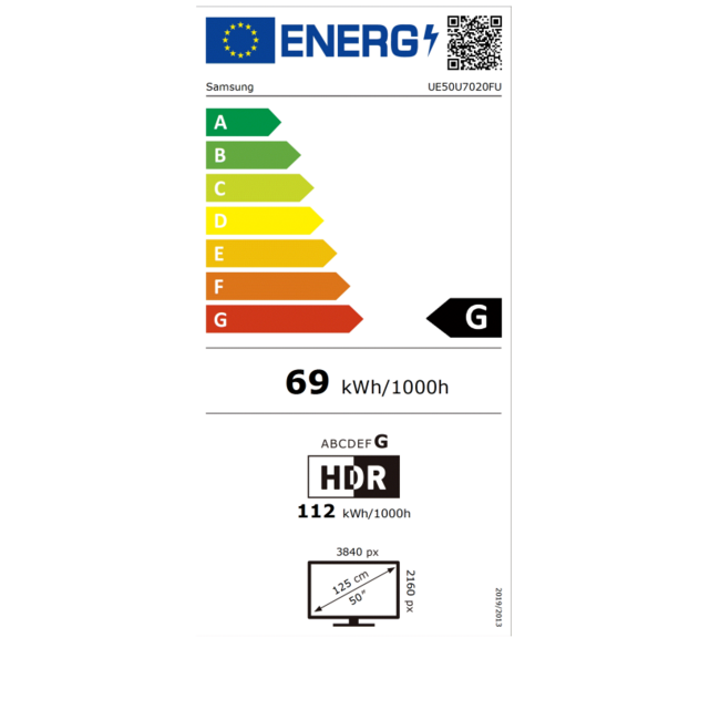 Samsung UE50U7020FUXXN UHD Smart TV