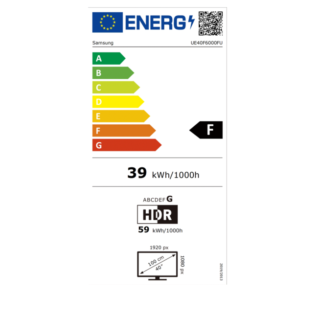 Samsung UE40F6000FUXXN Full HD LED TV