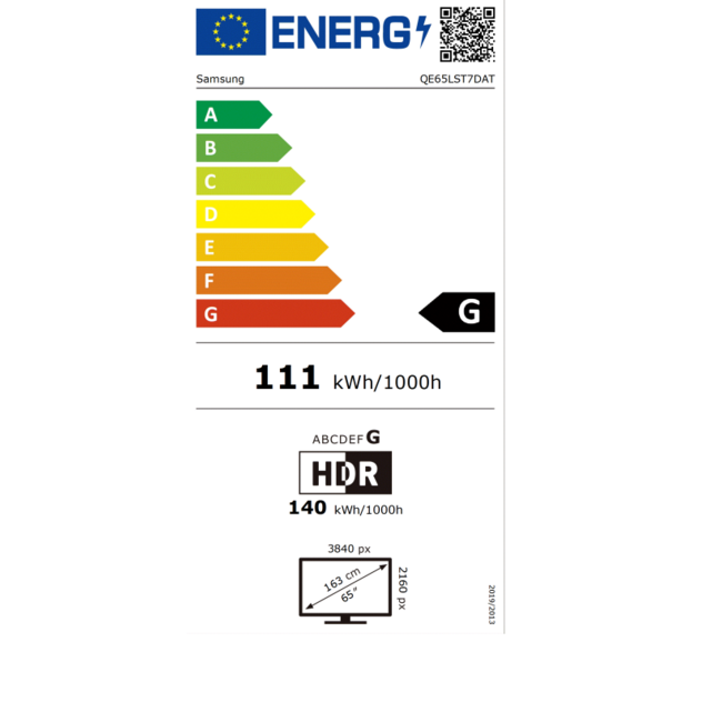 Samsung QE65LST7DATXXN Neo QLED 4K TV