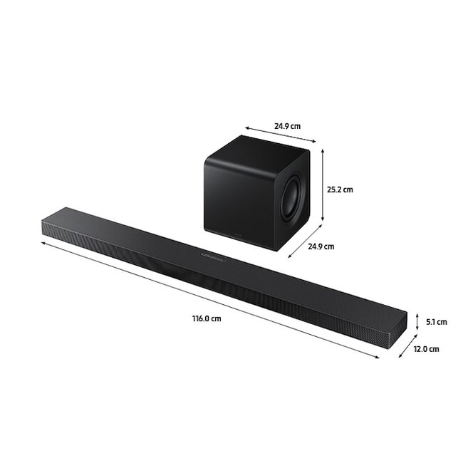 Samsung HWQS700FXN Soundbar Zwart