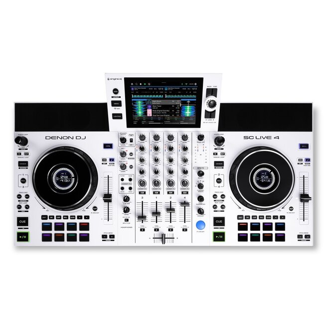 Denon Stand alone DJ controller - SC LIVE 4 White XEU