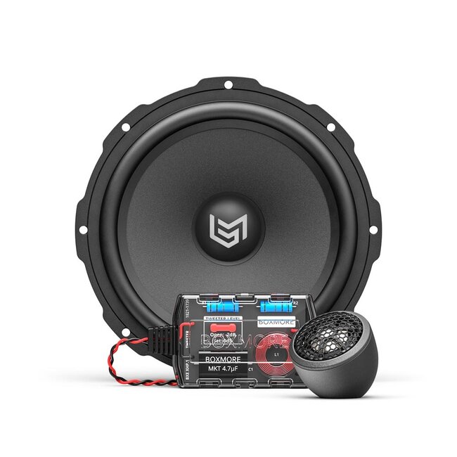 BOXMORE BXE K165 S2.1 - 165 mm 2-weg componenten luidsprekerset - 2 Ohm