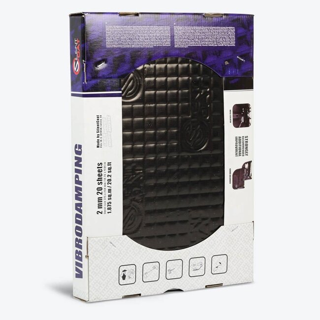 Silent Coat Black Volume Pack 2 mm 20 sheets