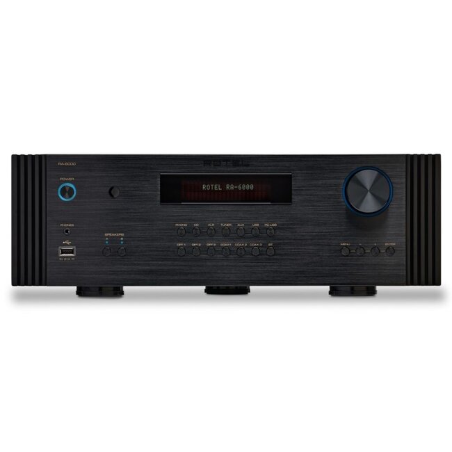Rotel RA-6000 geïntegreerde versterker zwart
