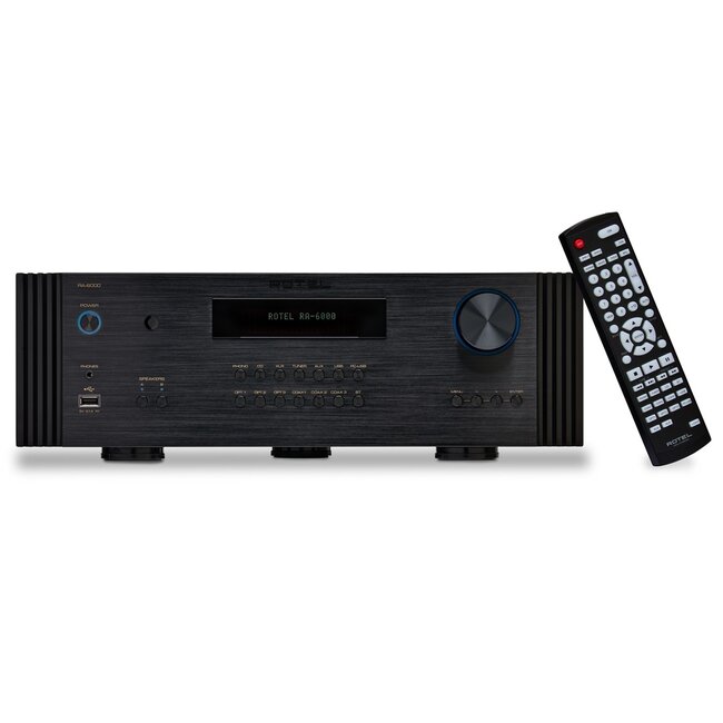 Rotel RA-6000 geïntegreerde versterker zwart