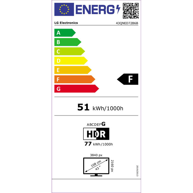 LG 43QNED72B6B QNED TV