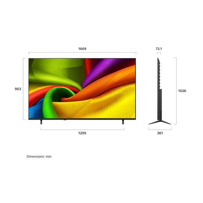 LG 75NU900B6LA NANO 4K UHD TV