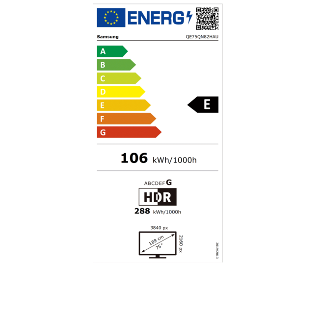 Samsung 75 Inch Neo QLED 4K Vision AI Smart TV – QE75QN82HAUXXN