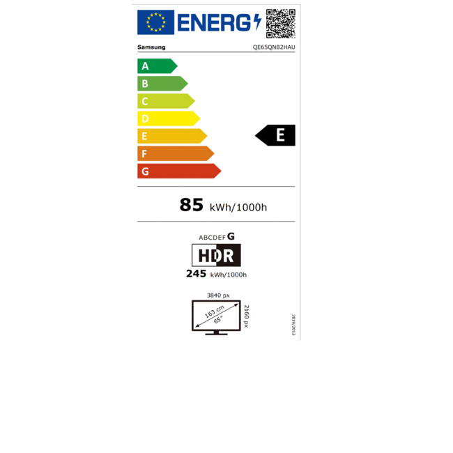 Samsung 65 Inch Neo QLED 4K Vision AI Smart TV – QE65QN82HAUXXN