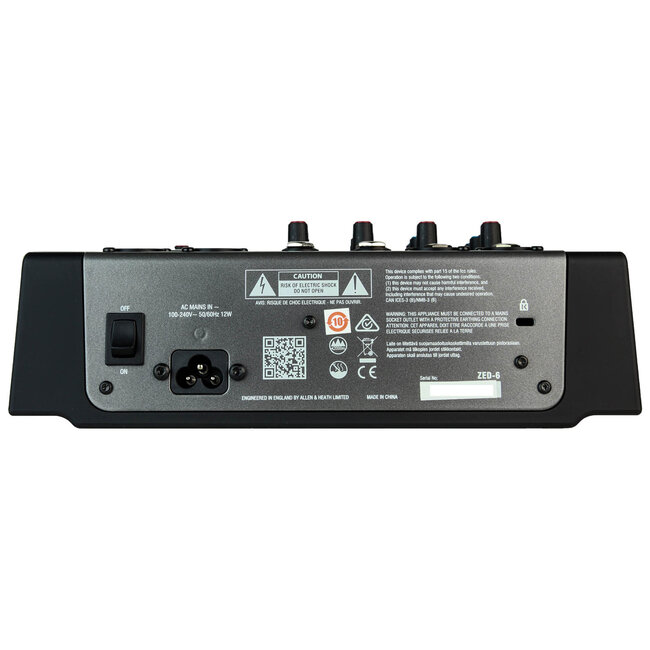 A&H - ZED-6  6-Channel Live Mixer