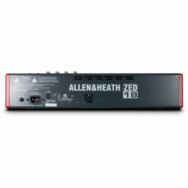 A&H - ZED-18 10 Mic/Line Inputs, 4 Stereo, USB
