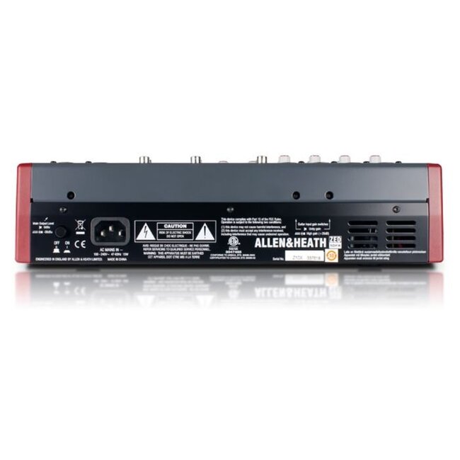 A&H - ZED-10FX 4 Mic/Line Inputs, 2 Stereos, USB, FX