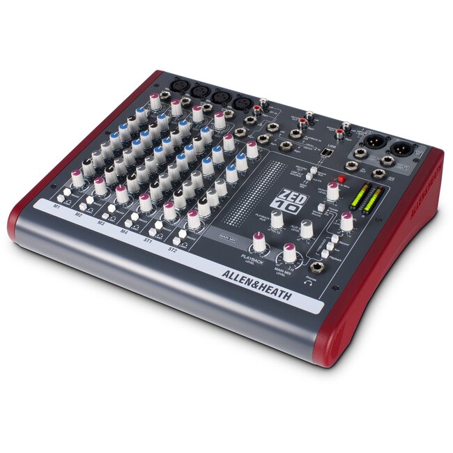 A&H - ZED-10 4 Mic/Line Inputs, 2 Stereo, USB