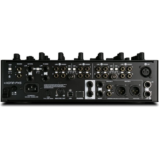 A&H - XONE:PX5  analogue FX mixer with integral soundcard