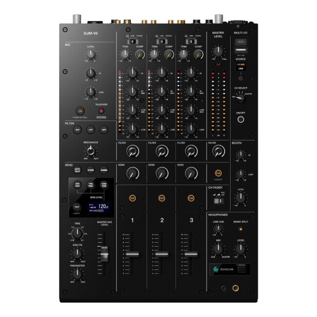 AlphaTheta - DJM-V5 - 3 Channel Mixer