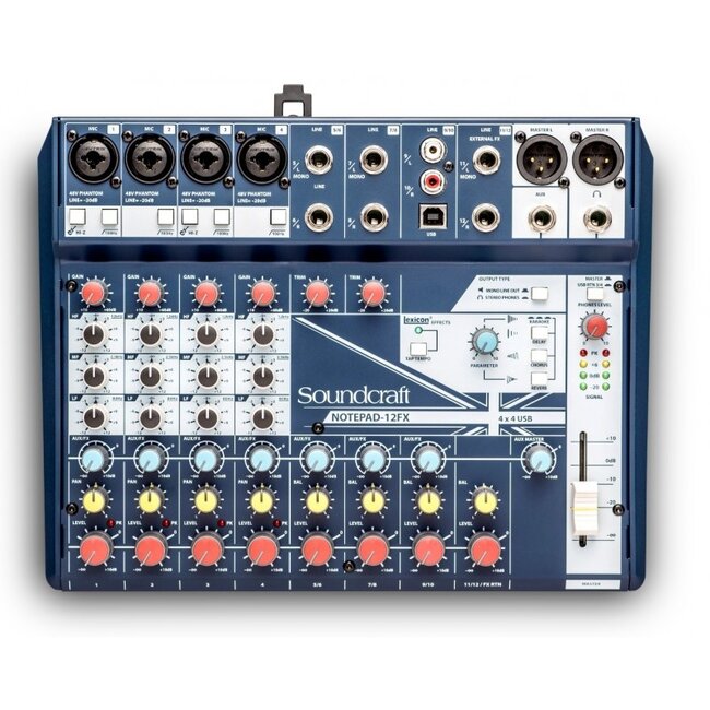 SOUNDCRAFT - NOTEPAD-12FX