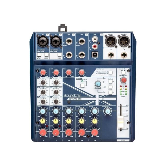 SOUNDCRAFT - NOTEPAD-8FX