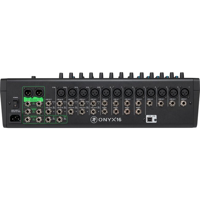 Mackie Onyx16 Analoge 16-kanaals USB Mengtafel