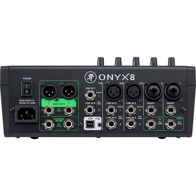Mackie Onyx8 Analoge 8-kanaals USB Mengtafel