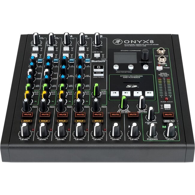 Mackie Onyx8 Analoge 8-kanaals USB Mengtafel