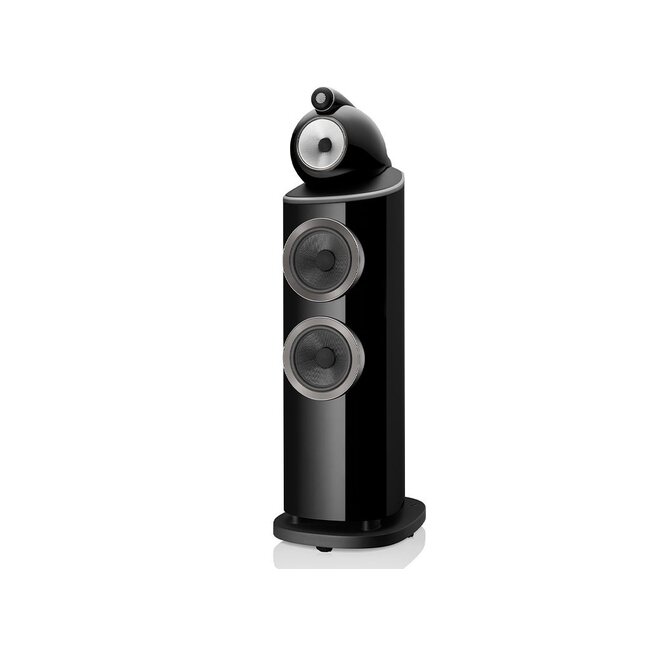 Bowers & Wilkins 803 D4 vloerstaande speaker zwart hoogglans (PER PAAR)