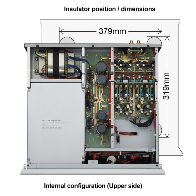 LUXMAN - D100CENTENNIAL - SA CD speler