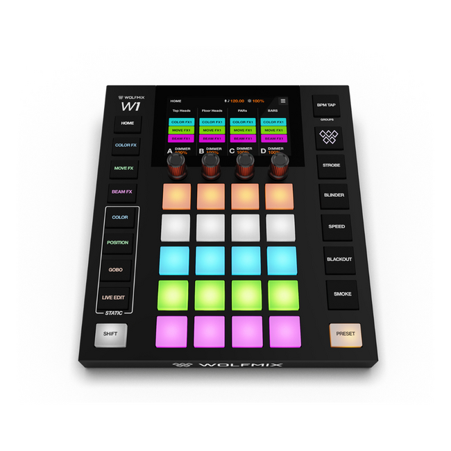 Wolfmix W1 MK3 Standalone DMX-lichtcontroller