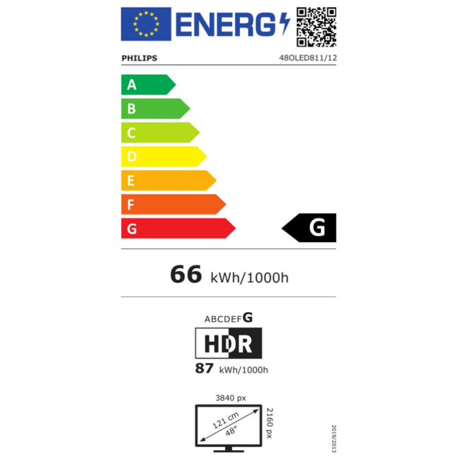 Philips 48OLED811/12 –4K Ambilight TV