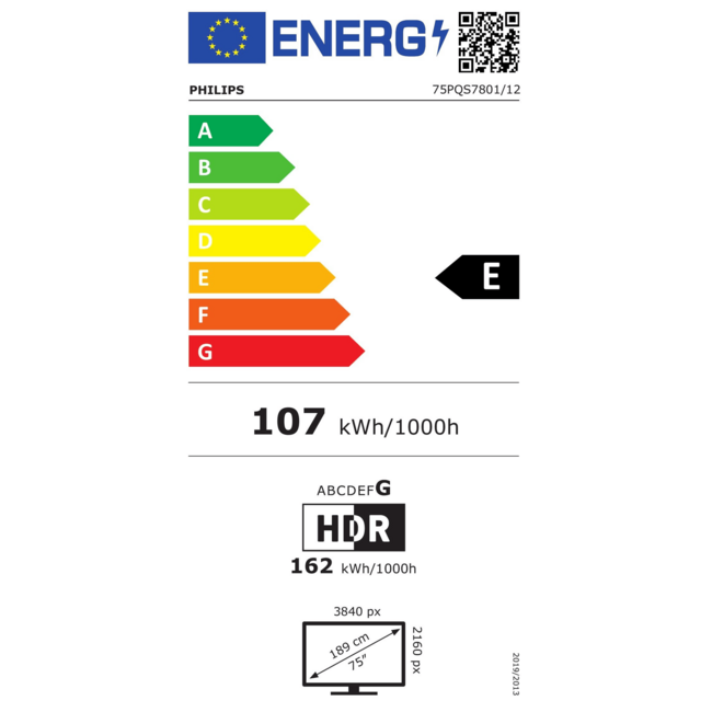 Philips 75PQS7801/12 – 75 inch 4K QLED Smart TV