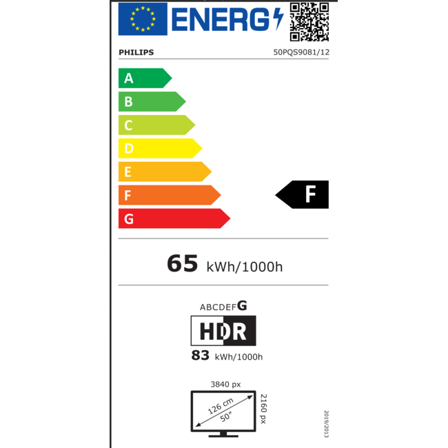 Philips 50PQS9081/12 – 50 inch QLED 4K Ambilight Smart TV