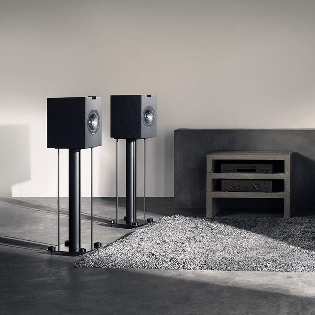Tweedekans Kef Q150 Boekenplank luidspreker Zwart (prijs/paar)