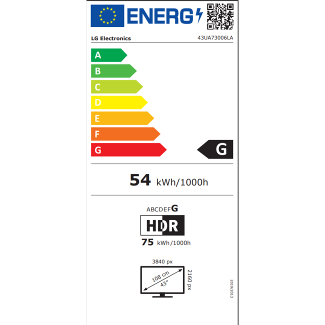 Tweedekans LG 43UA75006LA UHD 4K smart TV