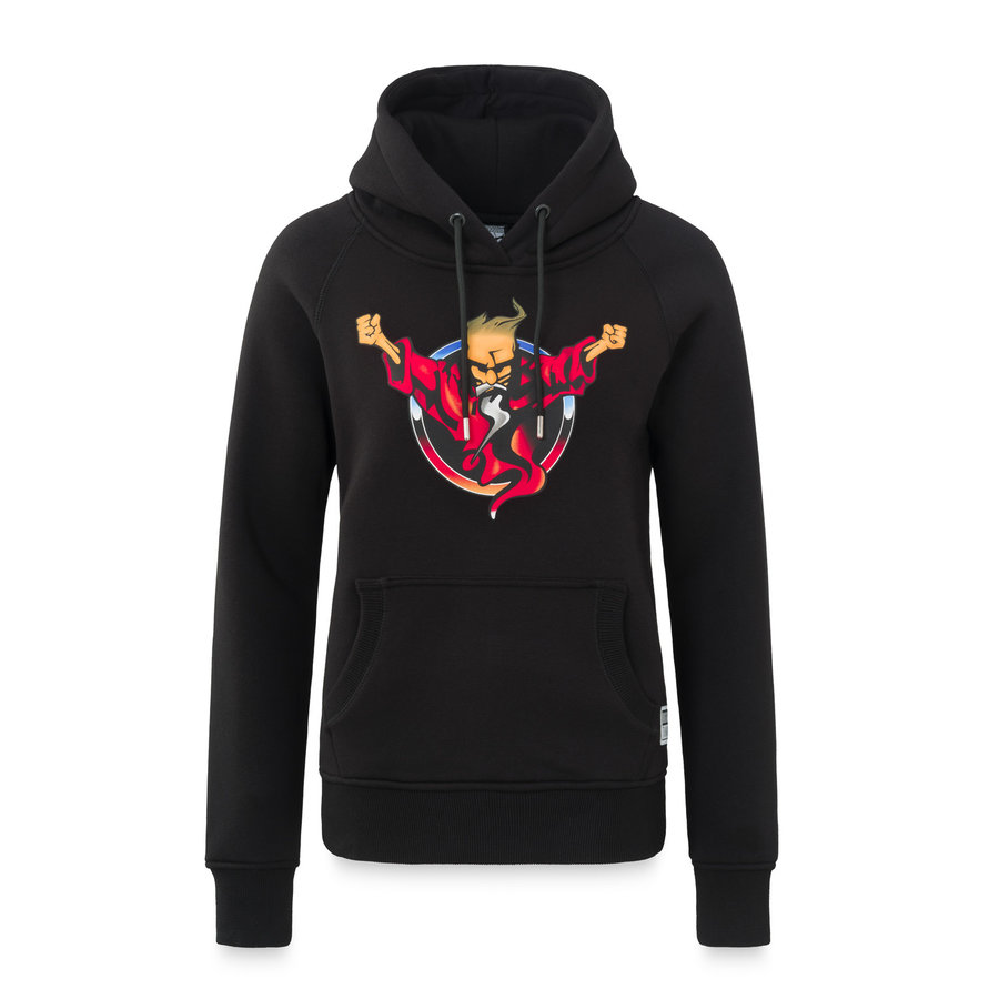 Thunderdome hoodie wizard black/red