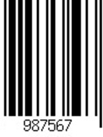 Configurable barcode UPC-E